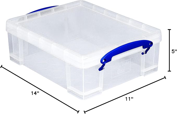 Really Useful Box 2 Pack Storage Bins, 8.1 Liter - Image 6
