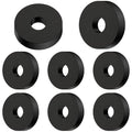 8P Rubber Isolation Pads Thick Anti-Vibration Rubber Washers1.5 in OD 0.5 in ID by Unknown