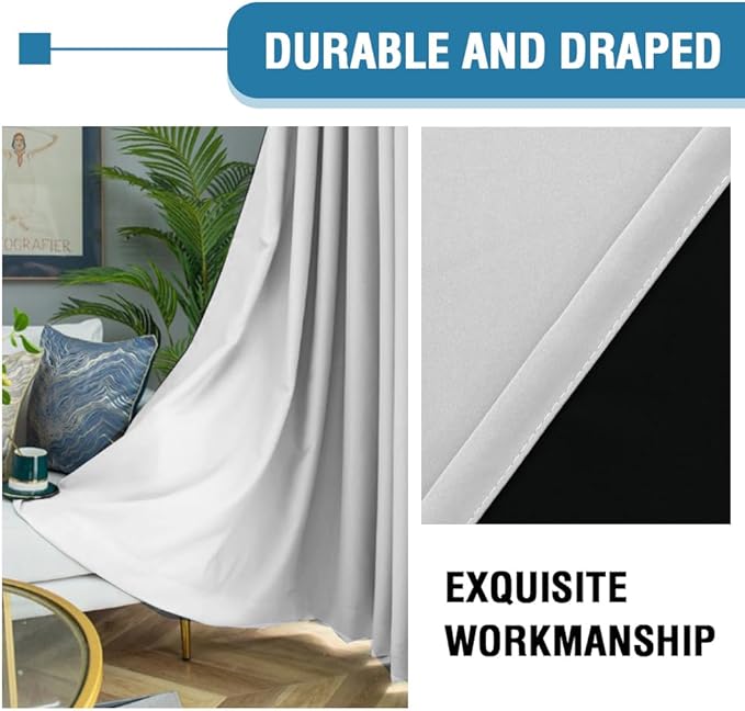 H.VERSAILTEX 100% Blackout Curtains - Image 6
