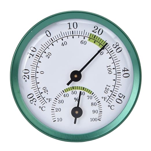 Mini Indoor Thermometer Hygrometer, 2 in 1 Temperature Humidity Meter No by Unknown