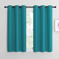 NICETOWN Room Darkening Curtains 48 inch Length 2 Panels, Thermal Insulated by NICETOWN