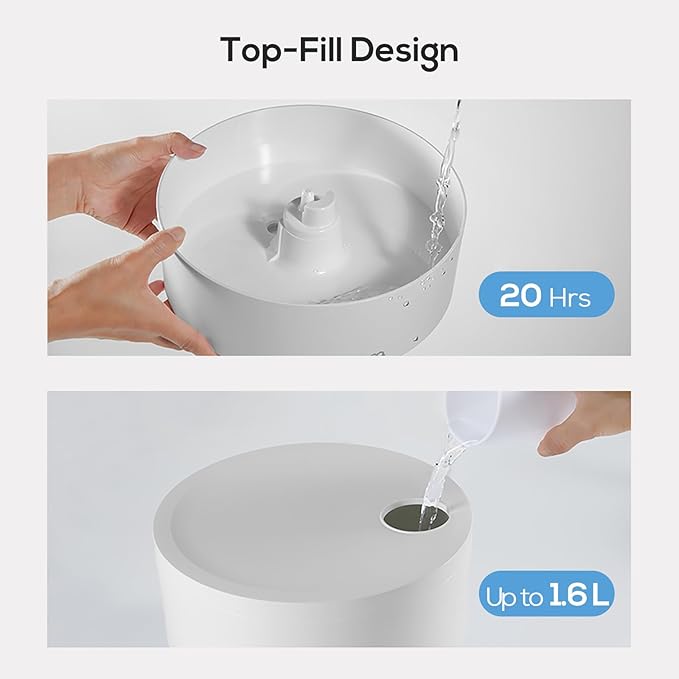 Large Humidifiers Easy to Clean, Essential Oil Diffuser, Colorful Light - Image 3
