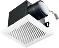 Bathroom Exhaust Fan 88CFM 1.0 Sone, Ultra-quiet Bathroom Vent Fan System by Rysmirs