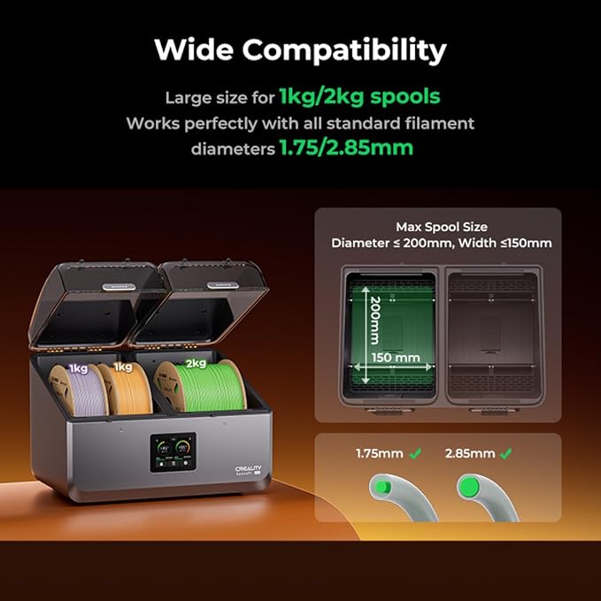 Creality SpacePi X4 Filament Dryer Box - Image 3
