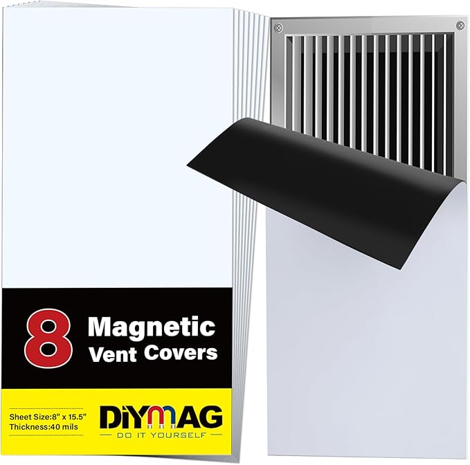 DIYMAG Strong Magnetic Vent Covers 8Pack, Magnets by DIYMAG