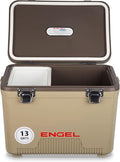 ENGEL 13qt Leak-Proof, Air Tight, Drybox Cooler and Small Hard Shell Lunchbox by ENGEL