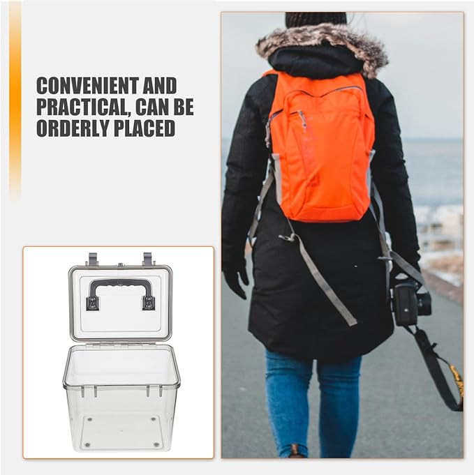 Portable Sundry Organizer for Camera Lens Small Dehumidifying Storage Box - Image 4