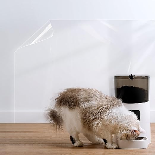 COSNIGHT Clear Contact Paper Kitchen Oil Proof Waterproof Self Adhesive Vinyl - Image 6