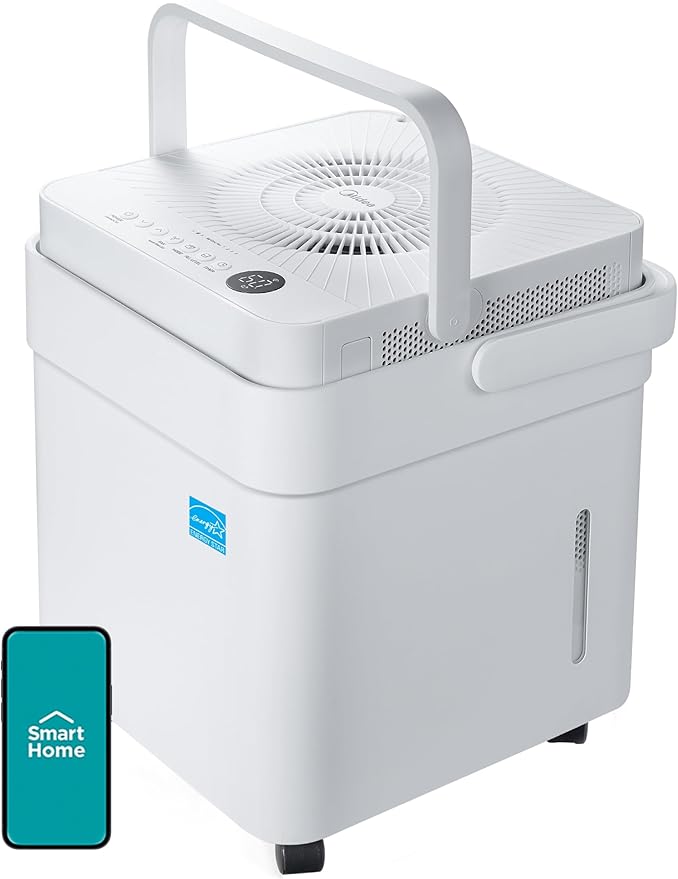 Midea Cube 20 Pint Dehumidifier by Makeyourselfathome