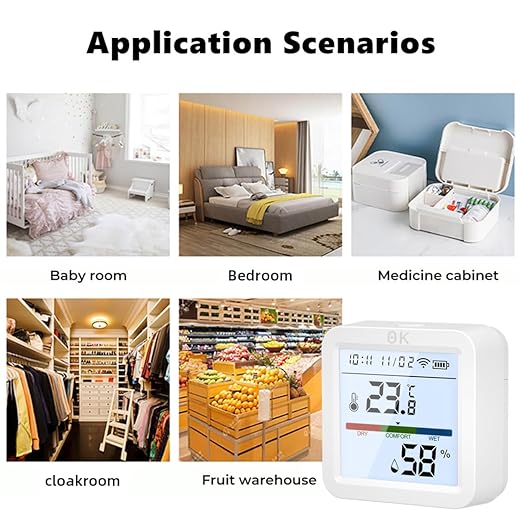 Zero Kelvin WiFi Smart Temperature & Humidity Sensor – App-Controlled - Image 3