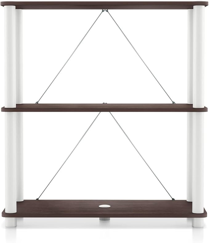 Homes: Inside + Out Apexa Modern 3-Tier Wide Shelving Units, Collectibles - Image 11