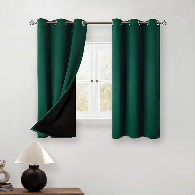 BGment Short 100% Blackout Curtains by BGment