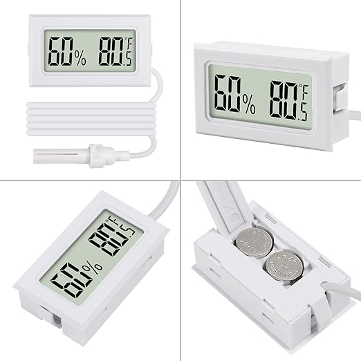3Pcs Mini Digital Thermometer Hygrometer - Image 3