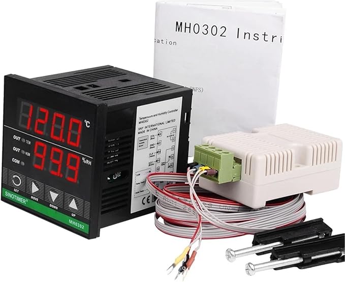 Temperature Humidity Controller, MH0302 Panel Mounted Digital Temperature and - Image 6