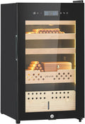 VEVOR Electric Humidor, Constant Humidity & Temperature Control, Spanish Cedar by VEVOR