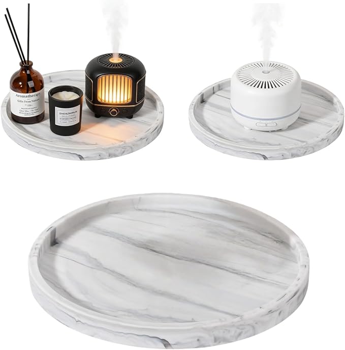 Waterproof Mat for Under Mini Humidifier, Round Humidifier Tray by Unknown
