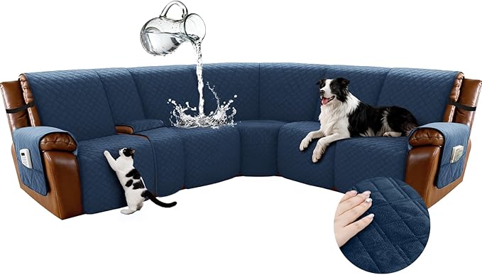 Arfntevss Waterproof Recliner Sectional Couch Covers by Arfntevss