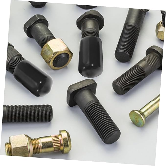 Healifty 80pcs Rubber End Cap Flexible Thread Protectors - Image 6