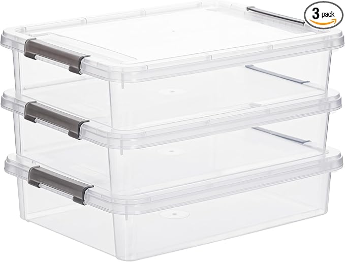 Citylife 3 PCS Plastic Storage Bins by Unknown