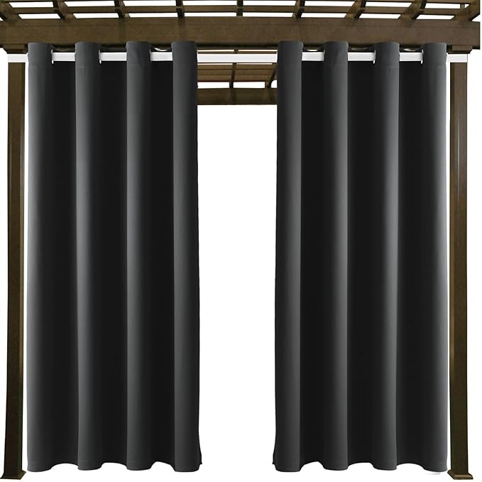Outdoor Indoor Curtains W52 x L108 - Image 9