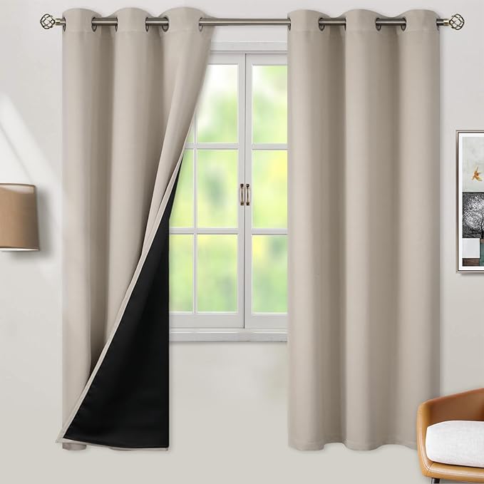 BGment Thermal Insulated 100% Blackout Curtains by BGment