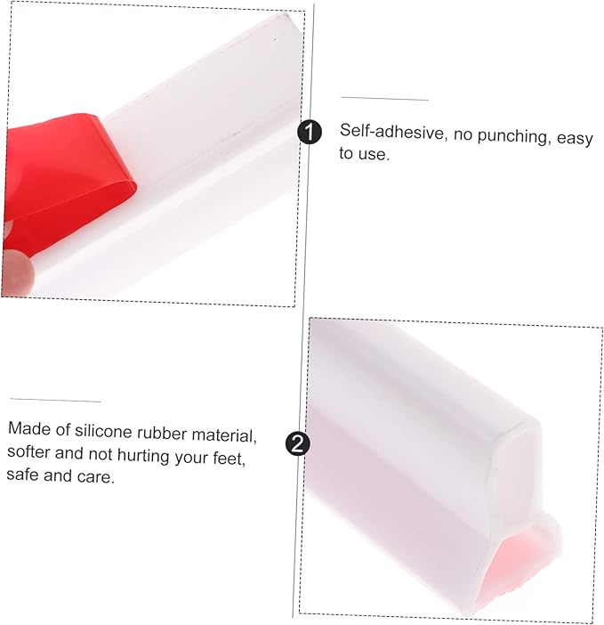 Tofficu Water Absorber for Bathroom Sink Drain Strip Shower Baffle Peel and - Image 7