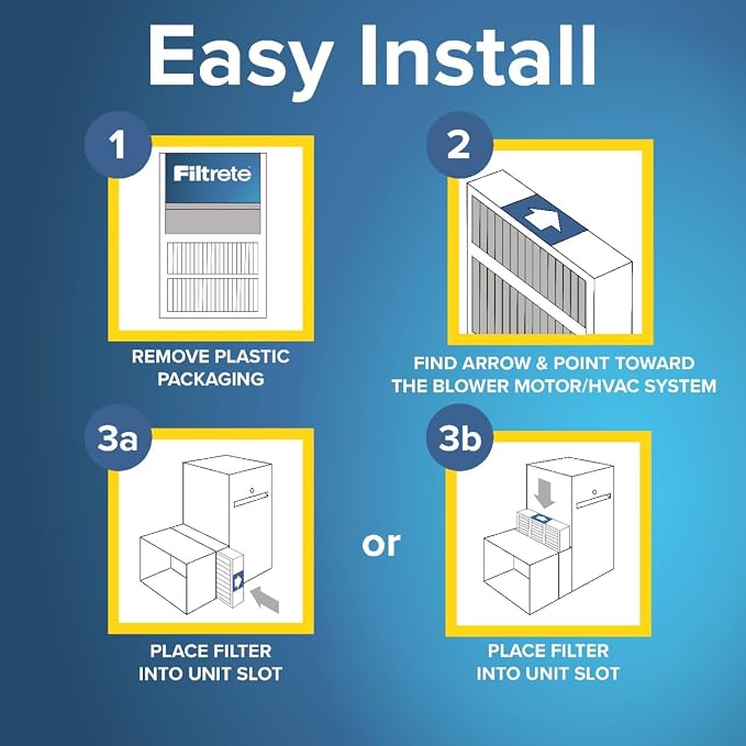 Filtrete 16x25x4 AC Furnace Air Filter, MPR 1000, MERV 11, Fits Honeywell & - Image 3