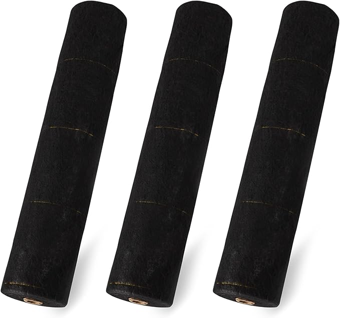 Dewitt 3-Pack Pro-5 Weed Barrier Fabric 5 oz, 5 x 250 Feet – Heavy-Duty Woven by Unknown