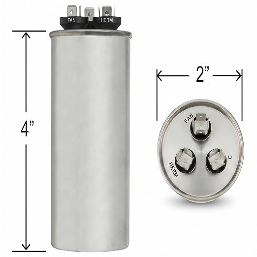 ClimaTek 40 + 3 MFD 370/440 Volt Dual Run Capacitor CAP99-4034R | 40/3 VAC | - Image 6