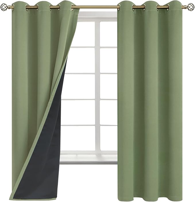 BGment Grass Green Blackout Curtains - Image 8