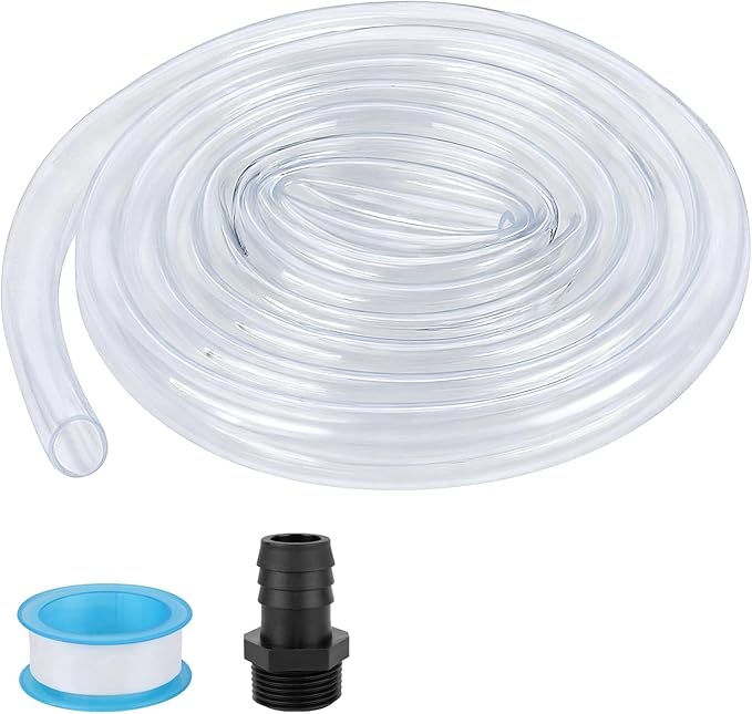 5692 Dehumidifier Drain Hose 3/4 Clear Vinyl Tubing 10 Feet & Dehumidifier by Unknown