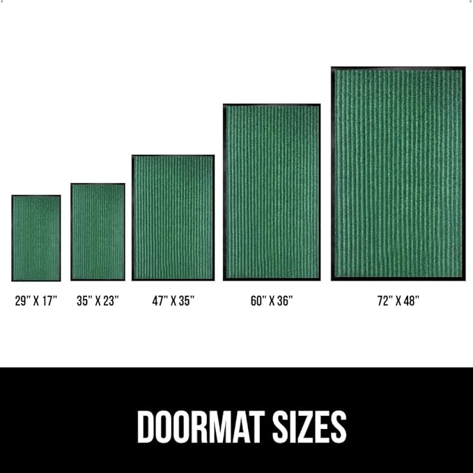 GORILLA GRIP Waterproof Traffic Guard Door Mat, Heavy Duty Entryway Mats - Image 6
