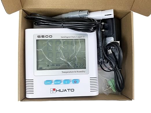 Channel Temperature Humidity Data Logger Recorder LCD Display USB Datalogger - Image 8