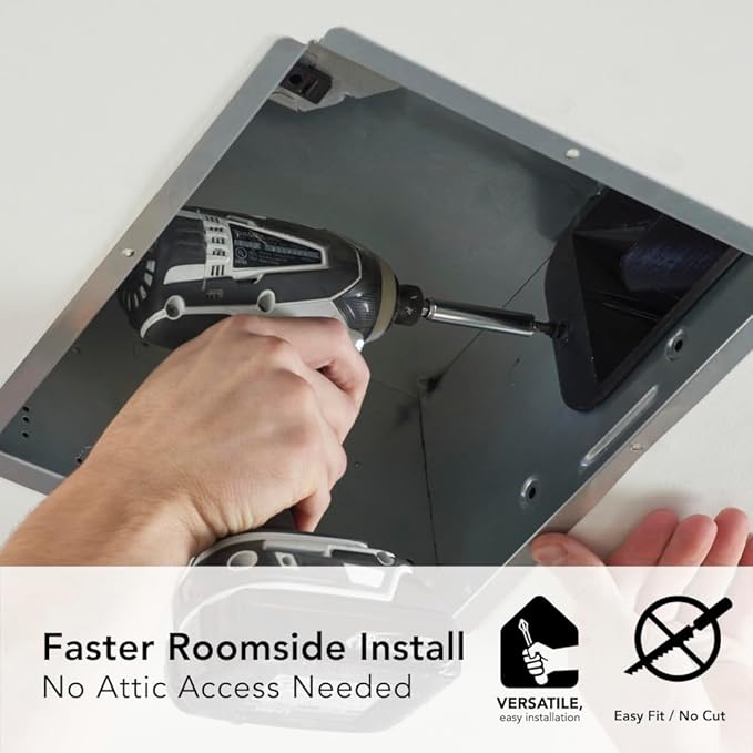 Broan-NuTone Bathroom Exhaust Fan – Easy Retrofit Without Attic Access - Image 2