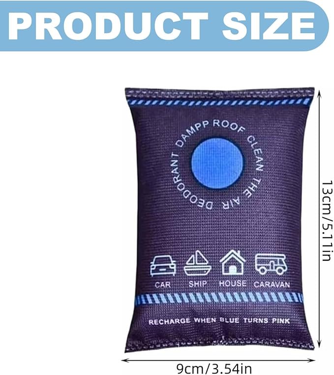 Reusable Dehumidifier Bags, Car Moisture Absorber - Image 2