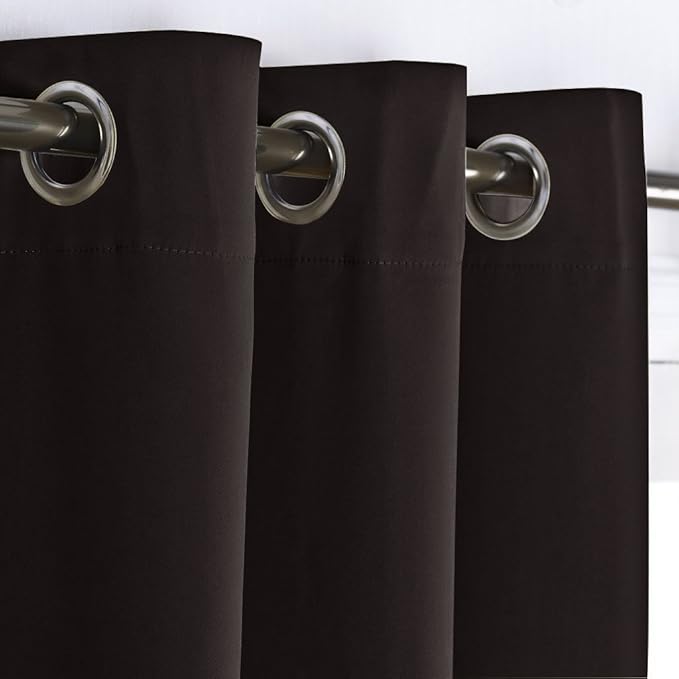 NICETOWN Thermal Insulated Blackout Curtain and Drapery Triple Weave Soundproof - Image 3