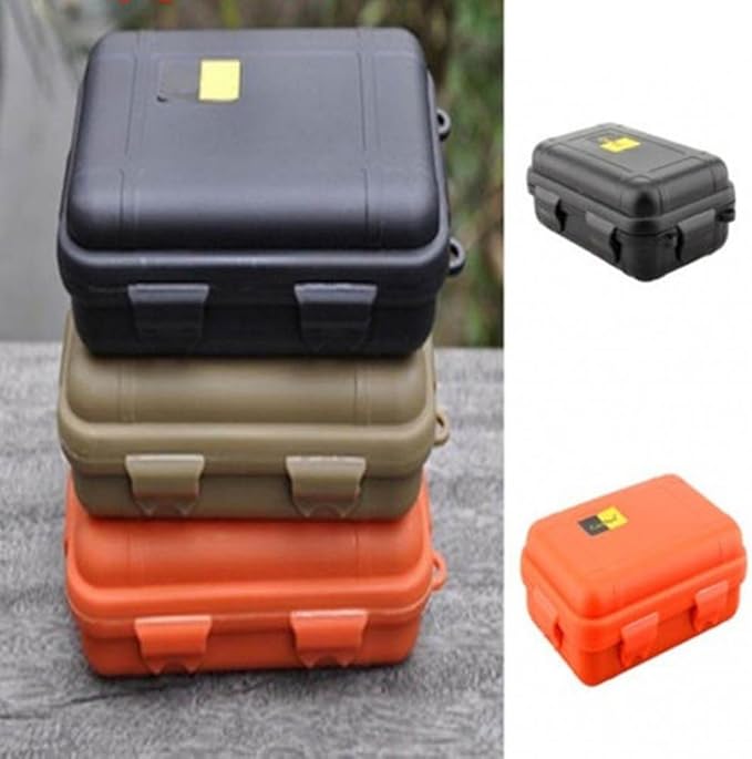 Outdoor Camping Tactical Dry Box Container Shockproof Waterproof Gear Tool - Image 2