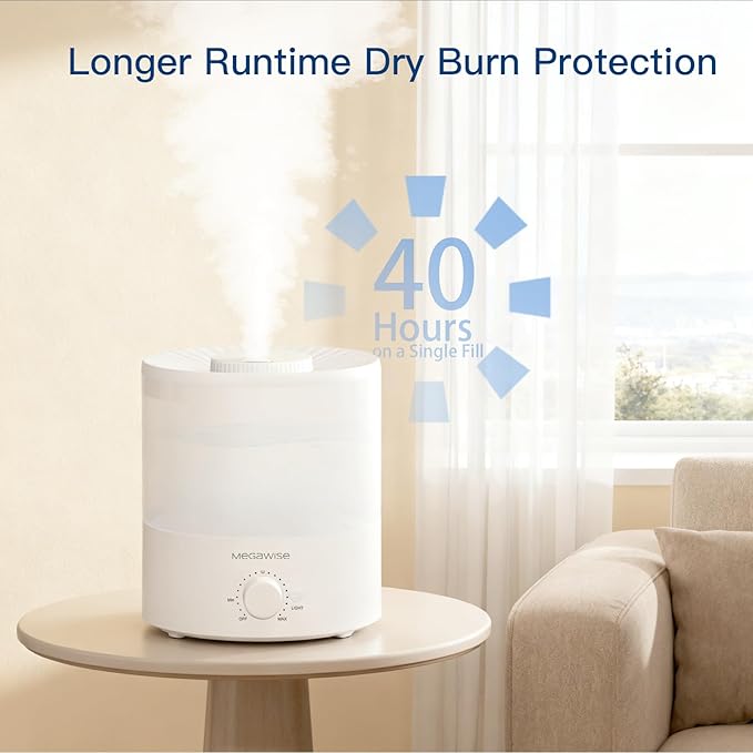 MEGAWISE 1.5L Cool Mist Humidifier - Image 8