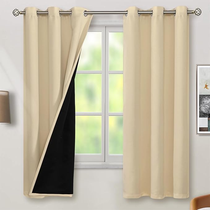 BGment Thermal Insulated 100% Blackout Curtains by BGment