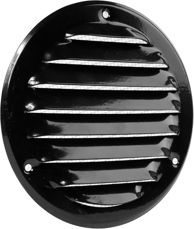 Vent Systems 4" Inch Black Soffit Vent Cover - Image 2