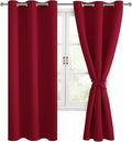 Hiasan Blackout Curtains for Bedroom, 38 x 63 Inches Length by Hiasan
