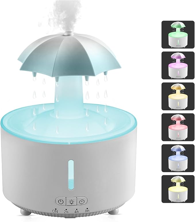 Missfly Aromatherapy Diffuser, Clouds and Cool Mist Humidifier, 360° Rotatable by Unknown