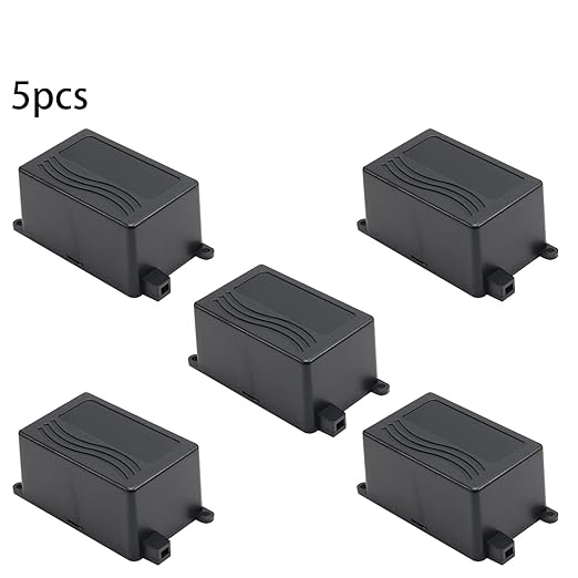 Fielect 5Pcs Junction Box ABS Plastic Dustproof Universal Electrical Project - Image 7