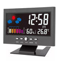 ikaufen Weather Station Wireless Indoor Thermometer Temperature Desk Digital by ikaufen