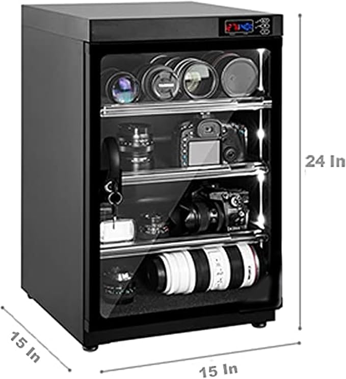 INTBUYING Camera Dry Cabinet 80L Electronic Dry Cabinet - Image 9
