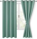 Hiasan Blackout Curtains for Bedroom, 52 x 63 Inches Length by Hiasan