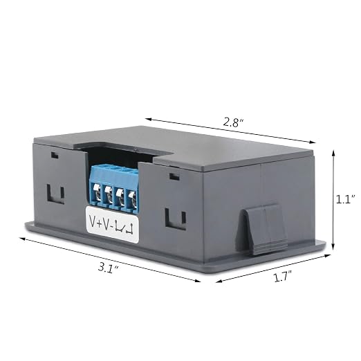DROK Time Delay Relay 2pcs, DC 6-30V Timer Relay 12V 24V 0.01s-9999min 50mA - Image 5