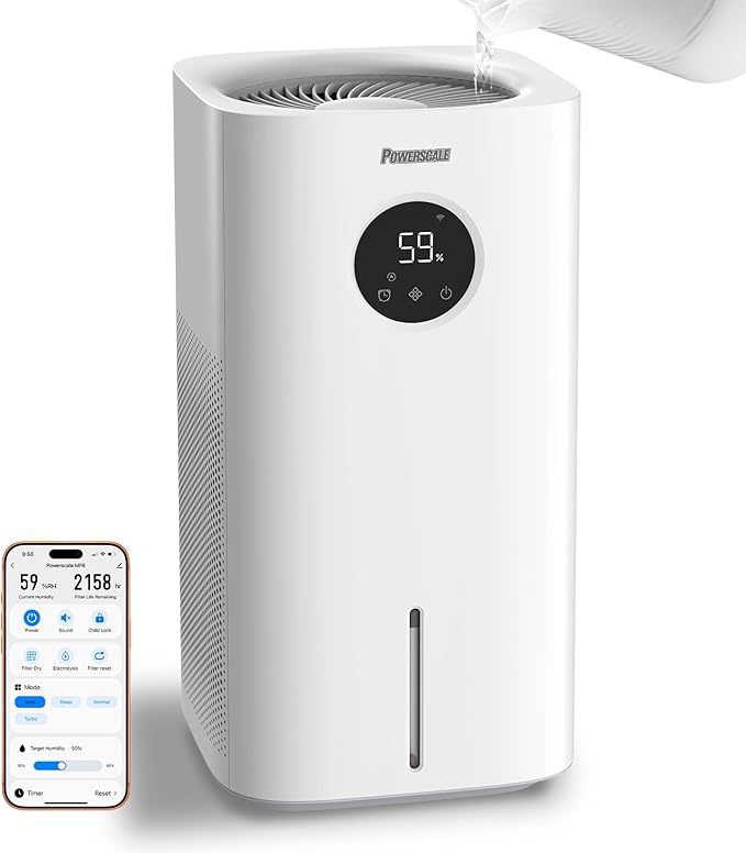 Powerscale MF6 Smart Evaporative Humidifiers by Powerscale
