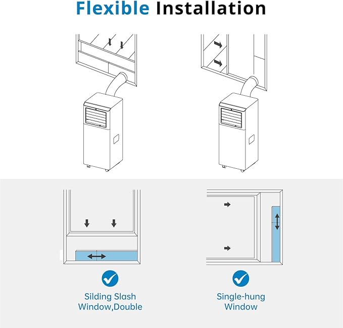 GarveeLife 8000 BTU Portable Air Conditioner - Image 6