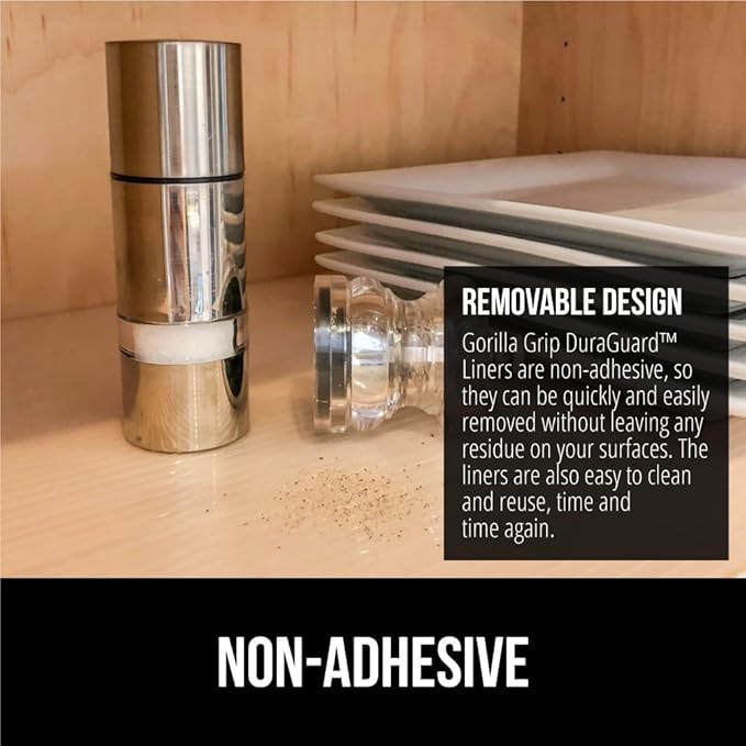 GORILLA GRIP DuraGuard Shelf Liner, 24x30 Non-Adhesive Cabinet Liners - Image 5